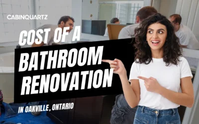 Cost Of A Bathroom Renovation In Oakville, Ontario (2026)